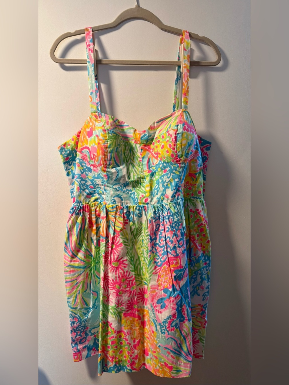 Lilly Pulitzer Multicolor Tropical Print Mini Dress